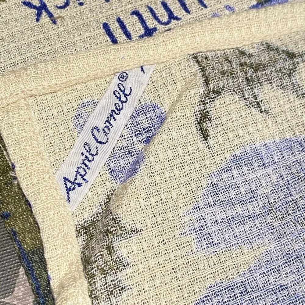 April Cornell Tea Kitchen Towel Shortbread Cookie Recipe